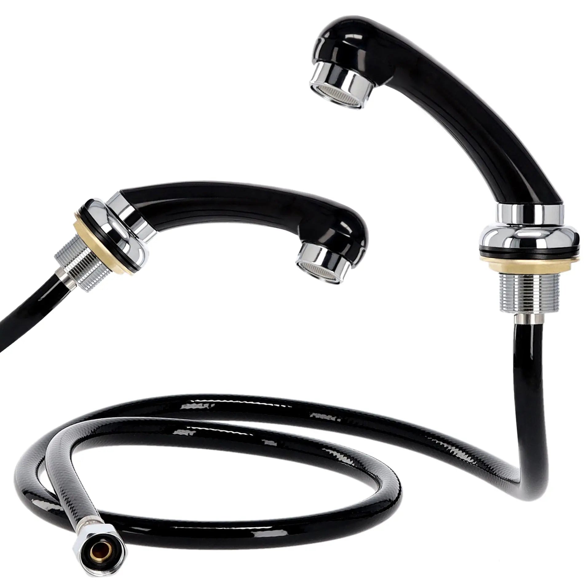 Universellt Svart Duschhandtag för Frisörtvätt BarberCity