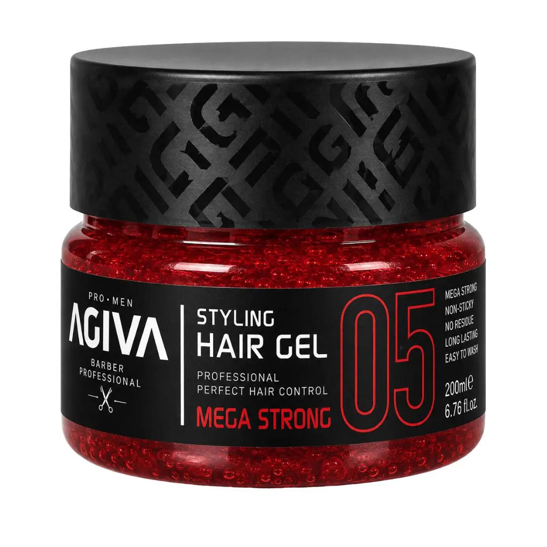 Agiva Styling Hair Gel Mega Strong 05 – 200 ml AGIVA