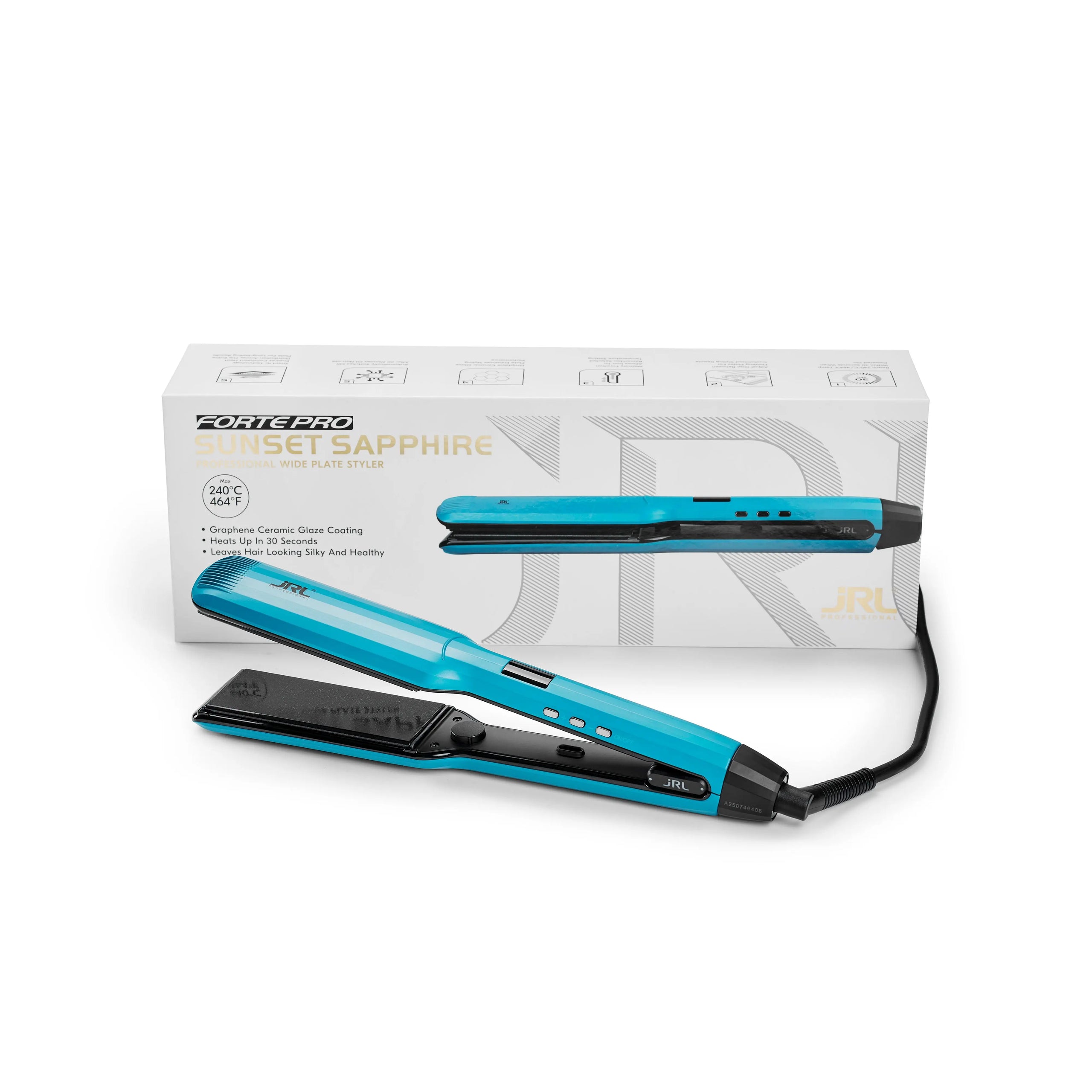 JRL Straight & Curl Iron 4 Sunset Sapphire
