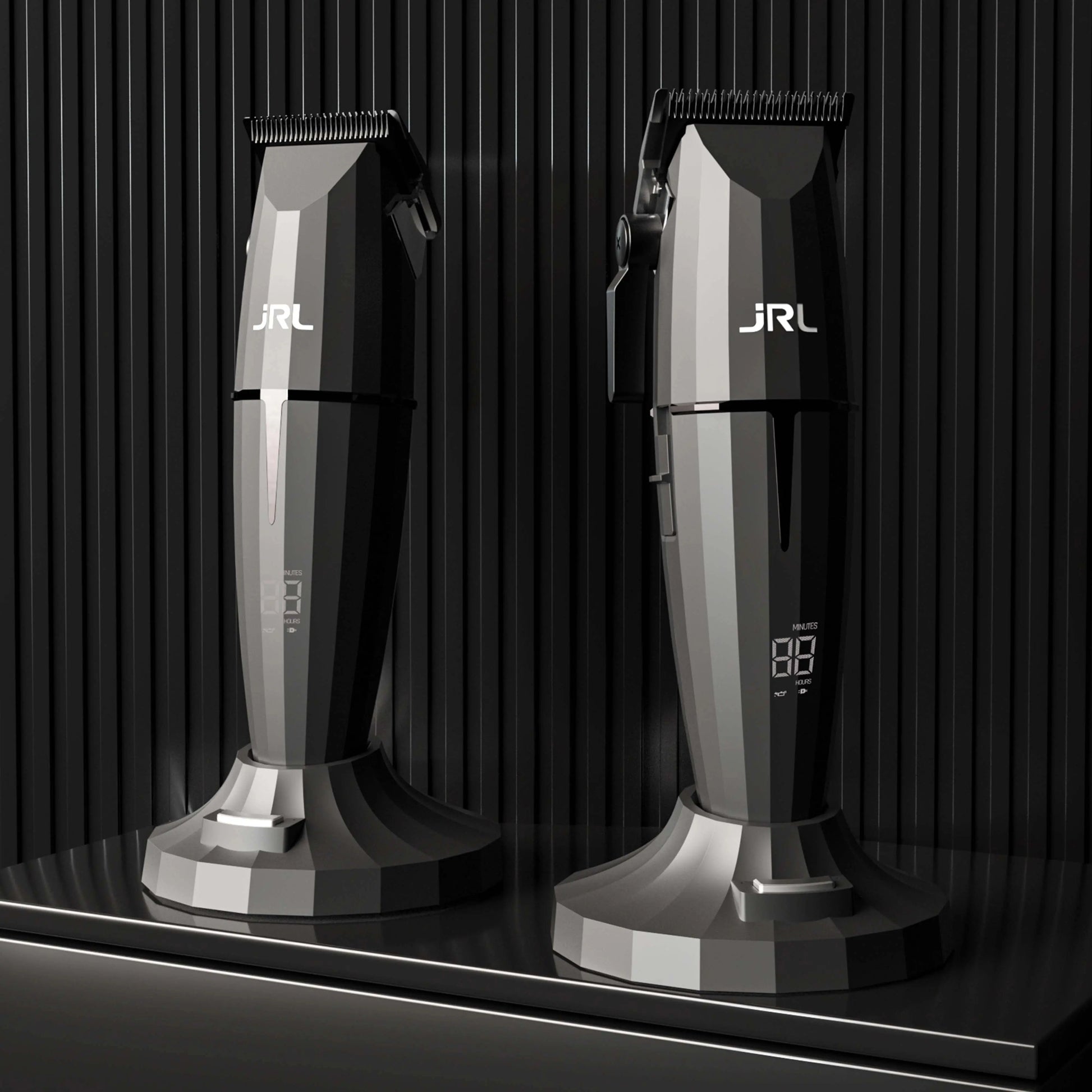 JRL Onyx Collection Combo Kit – Premium Clipper & Trimmer Set - BarberCity