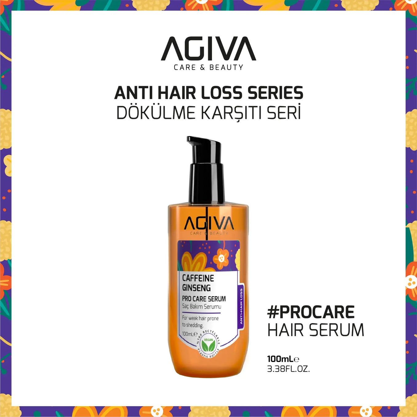 Caffeine Ginseng Pro Care Hair Serum