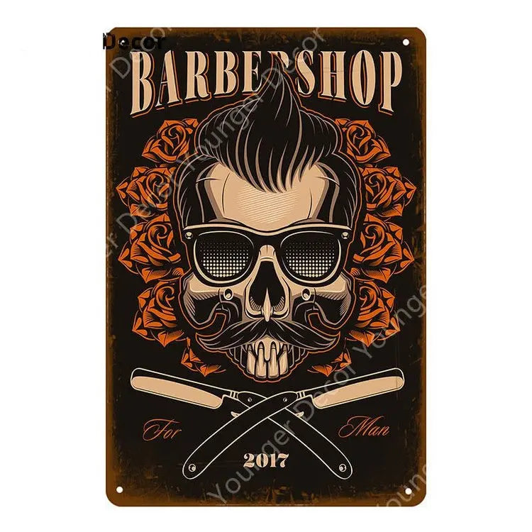 Barber Vintage Metal #03 My Store
