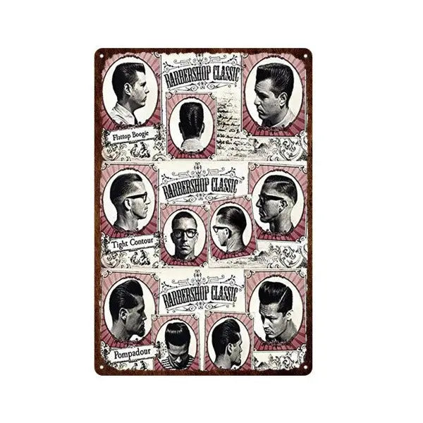 Barber Vintage Metal #11 My Store