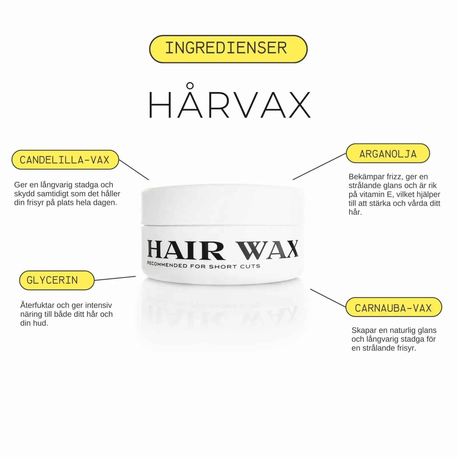 Hair Wax 100ml Brothers Of Sweden