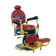 Kingdom Barber Chair RED- Black My Store