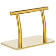 Frisörfotstöd – Gold BarberCity