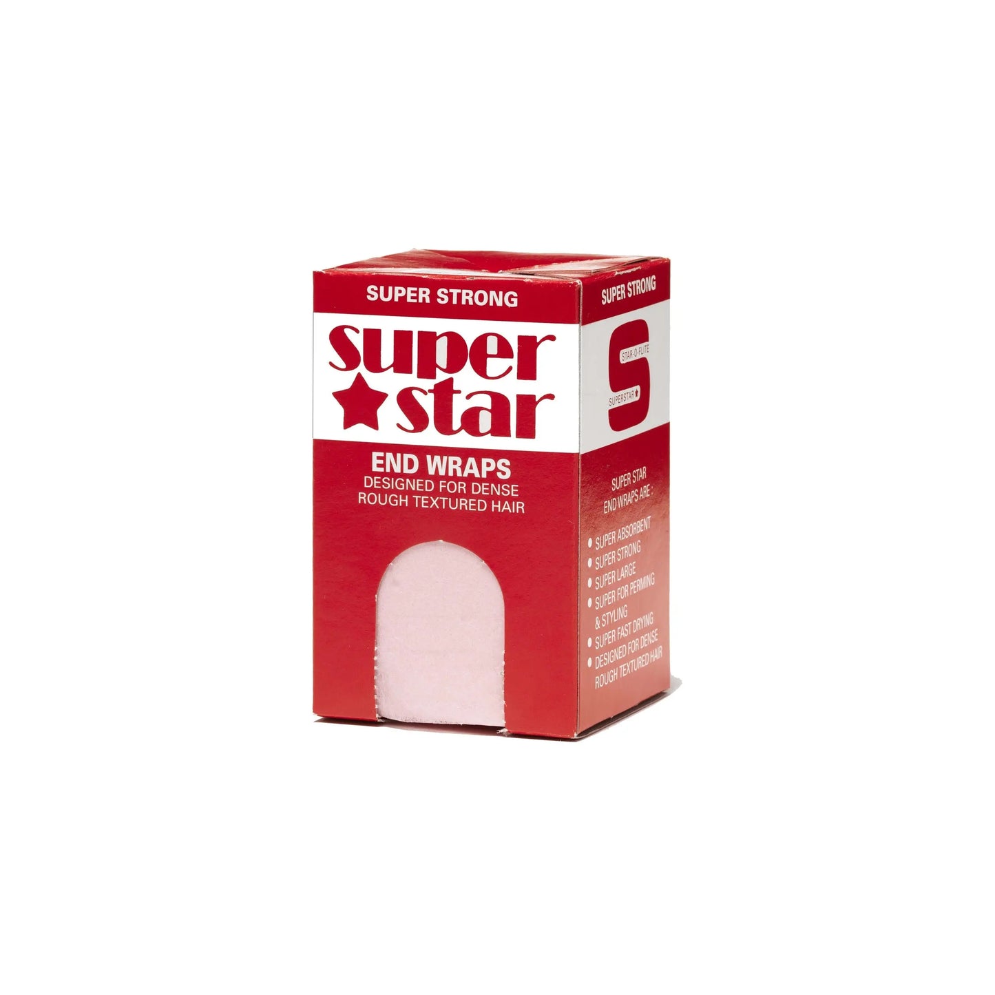 Superstar End Wraps Pink – Super Strong Permanentpapper 1000 st