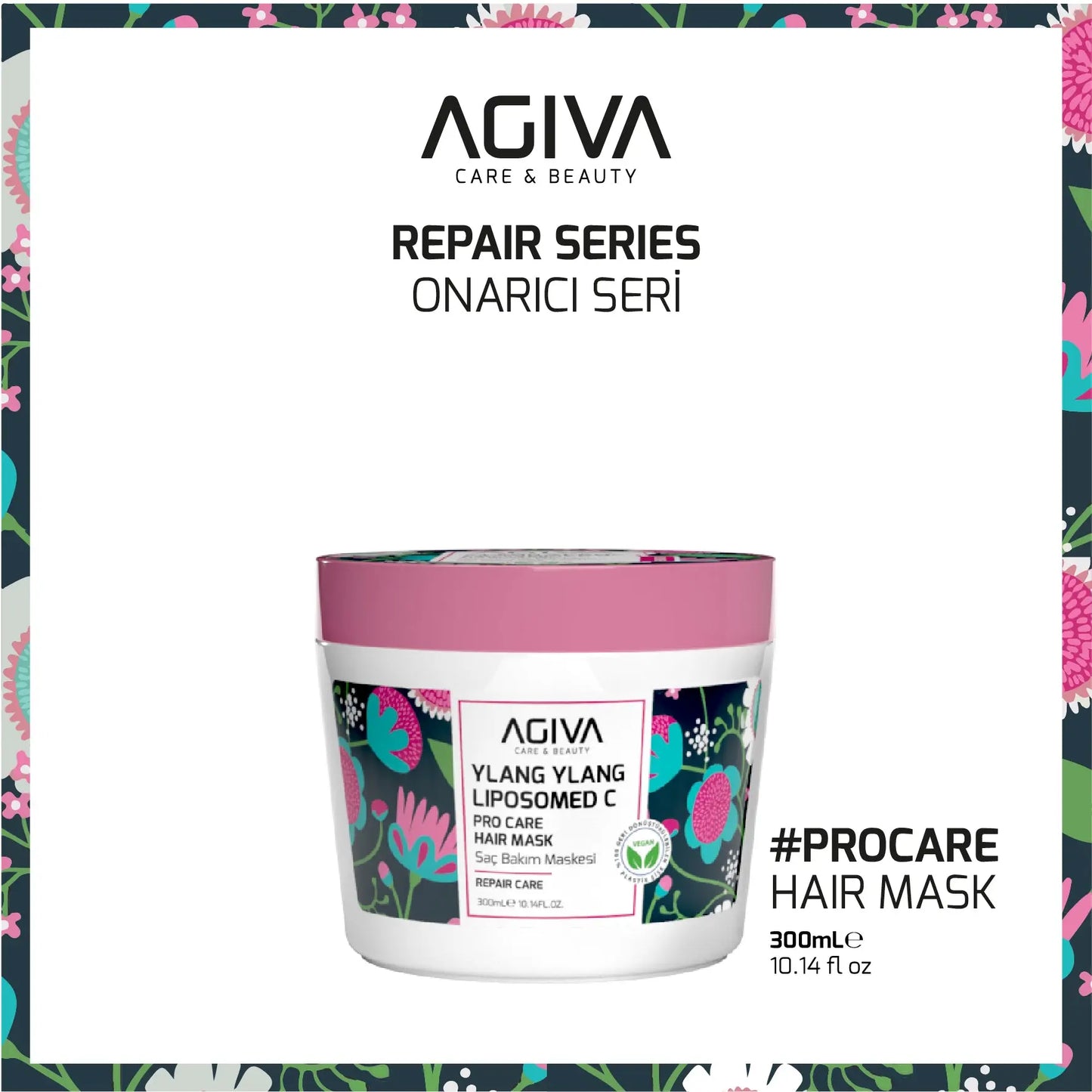 Ylang Ylang Lıpozom C Pro Care Hair Mask AGIVA