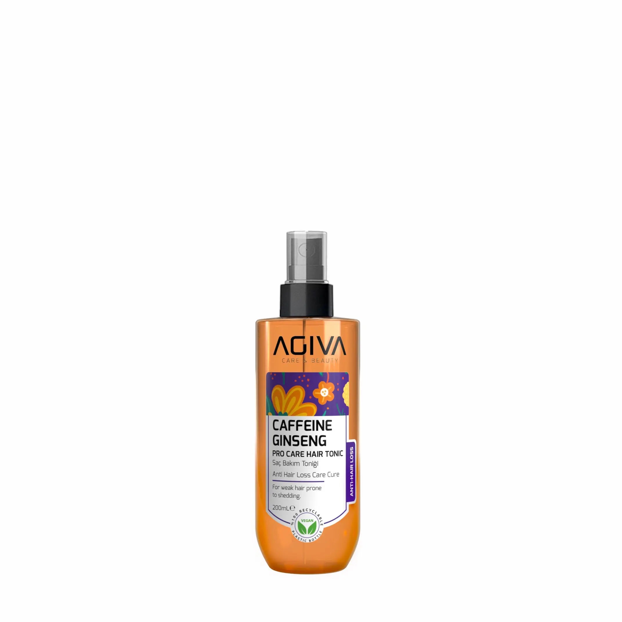 Caffeine Ginseng Pro Care Hair Tonic AGIVA