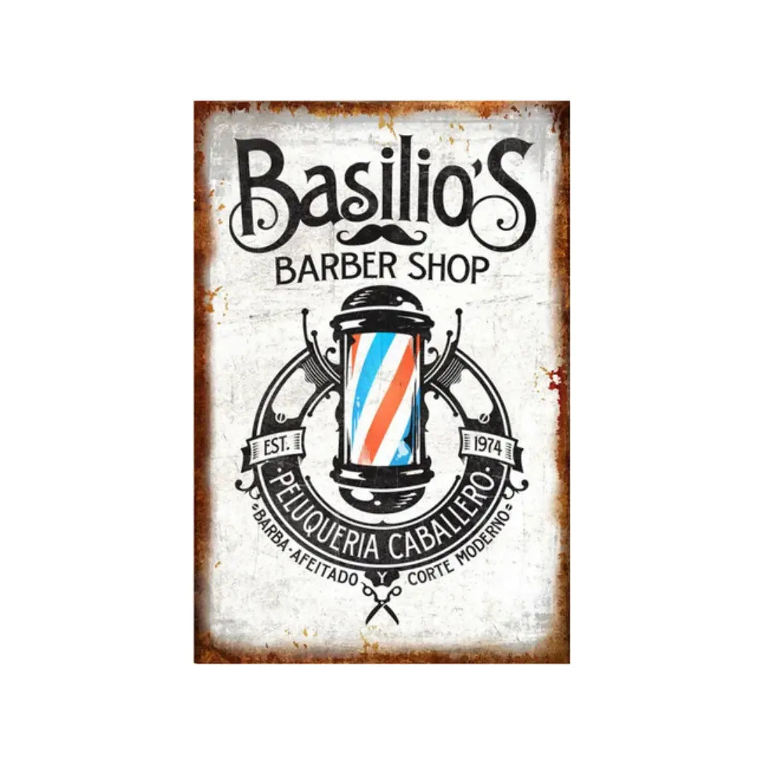 Barber Vintage Metal #20 My Store