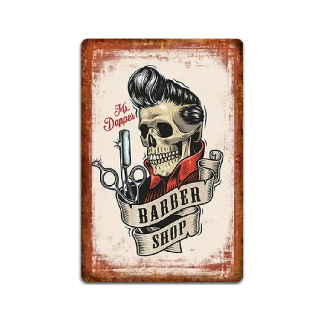 Barber Vintage Metal #22 My Store