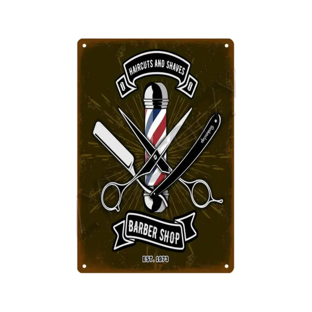 Barber Vintage Metal #31 My Store