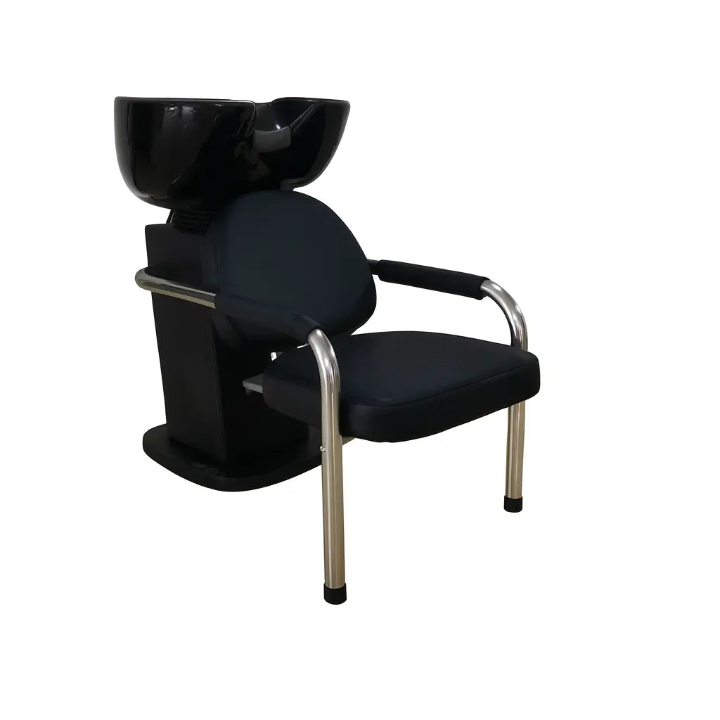 Professionell Schamponeringsstol med Tvättställ BarberCity