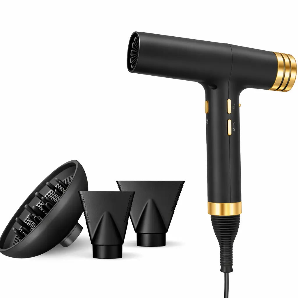 IONIC Ultra-Light Hårtork – 110 000 RPM - BarberCity