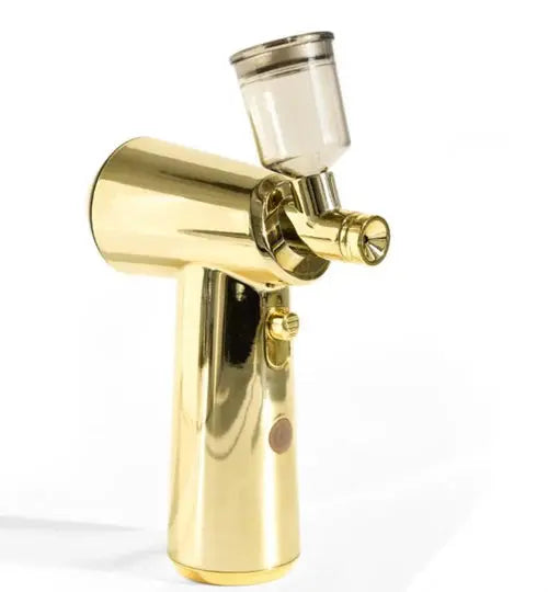 Gold Airbrush Wireless Charging BarberCity