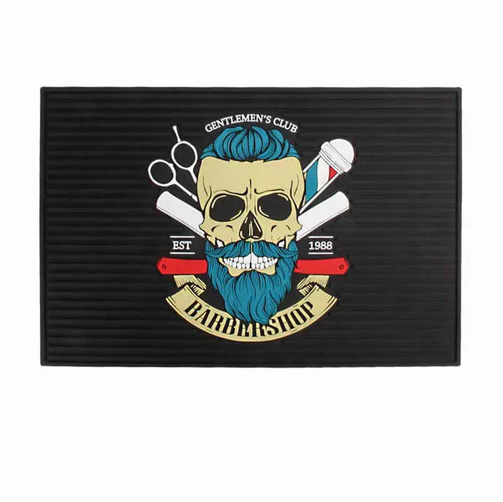 Barbershop Verktygsunderlägg – Halkfri Matta BarberCity