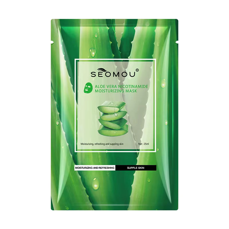 Aloe Soothing & Repair Sheet Mask 10 st BarberCity