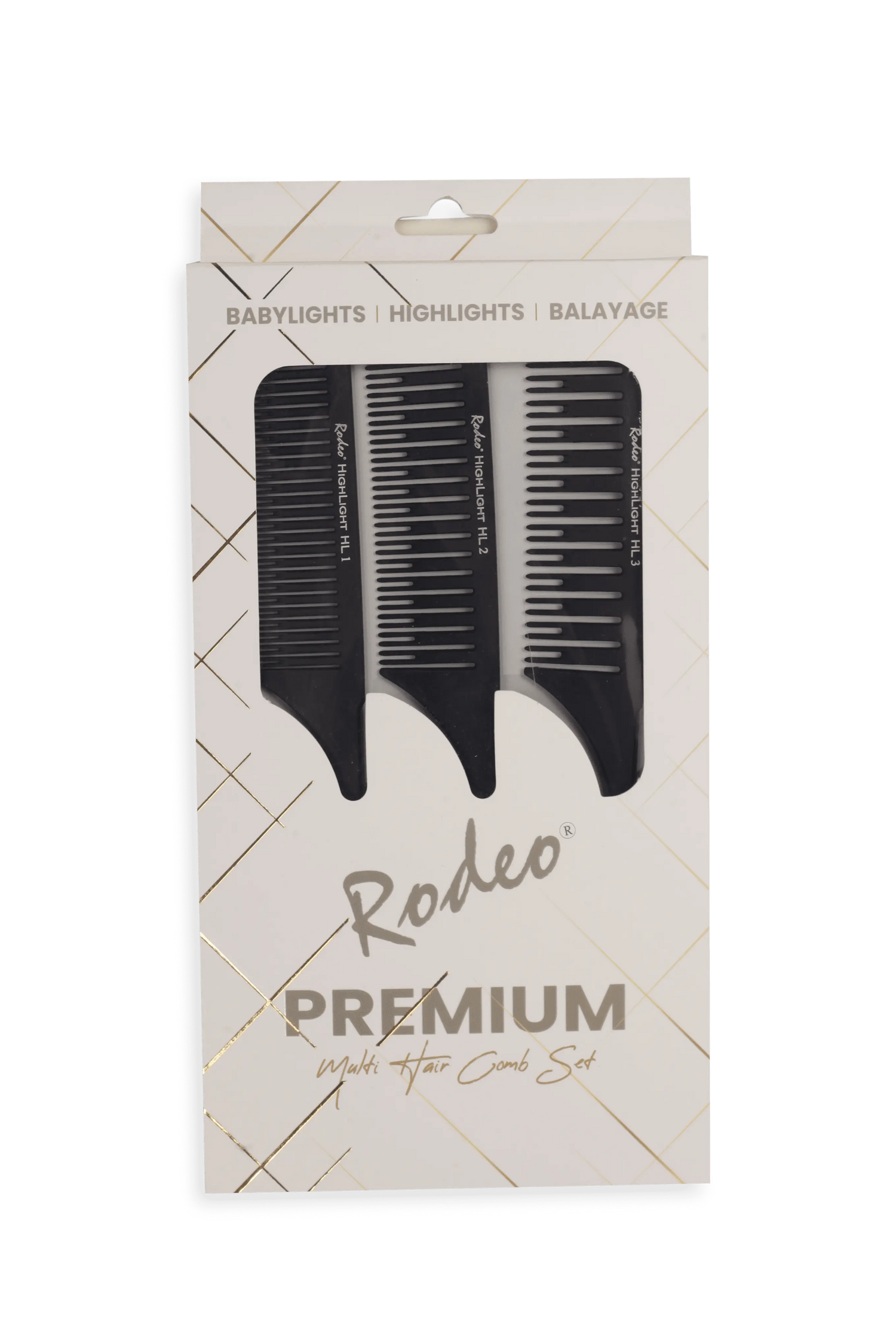 Rodeo Professional Premium Multi Hair Comb Set Rodeo Professional