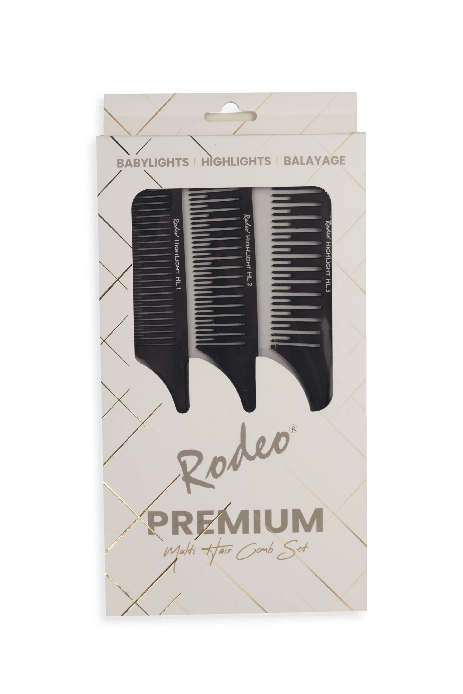 Rodeo Professional Premium Multi Hair Comb Set Rodeo Professional