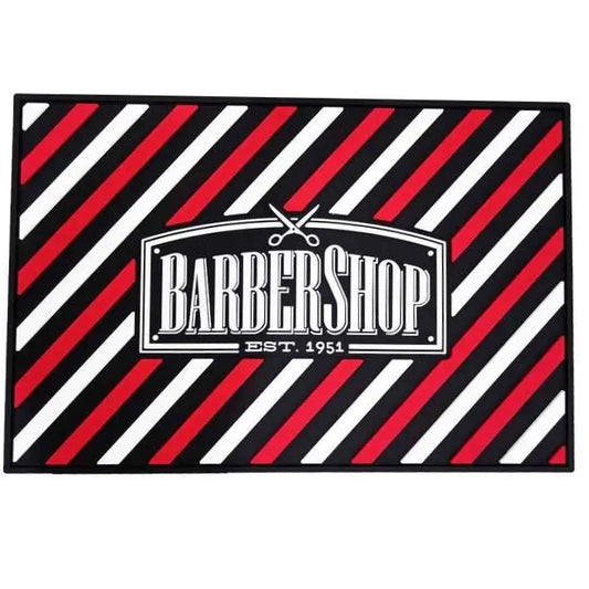 Barbershop Verktygsunderlägg – Halkfri Matta BarberCity