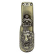 Metallskal med Retro Skull BarberCity