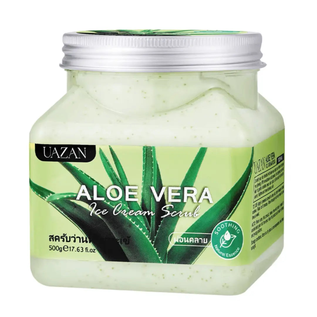 Organic Aloe Vera Face & Body Scrub BarberCity
