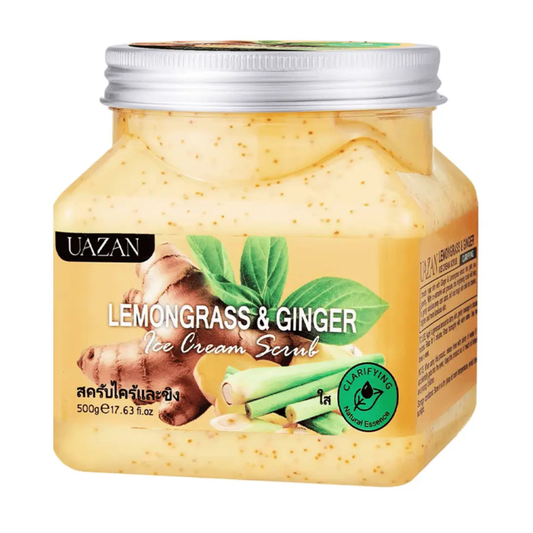 Organic Lemongrass & Ginger Face & Body Scrub BarberCity