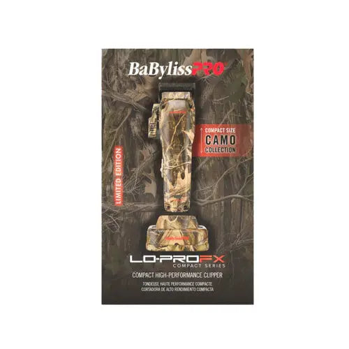BaBylissPRO Limited Edition Camo Lo-PRO FX Compact Clipper BaByliss