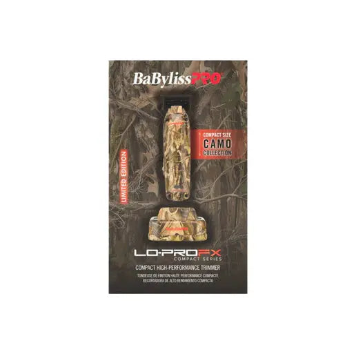 BaBylissPRO Limited Edition Camo Lo-PRO FX Compact Trimmer BaByliss