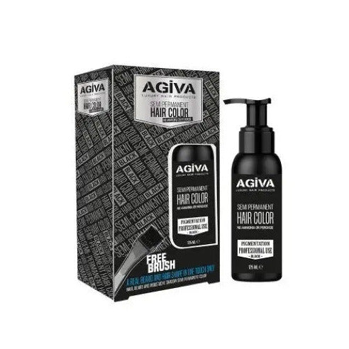 PERMANENT COLOR BLACK AGIVA