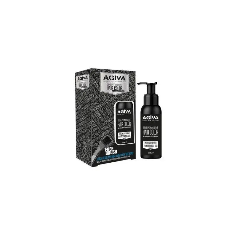 PERMANENT COLOR BLACK AGIVA