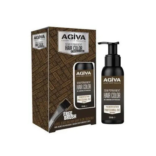 PERMANENT COLOR BROWN AGIVA