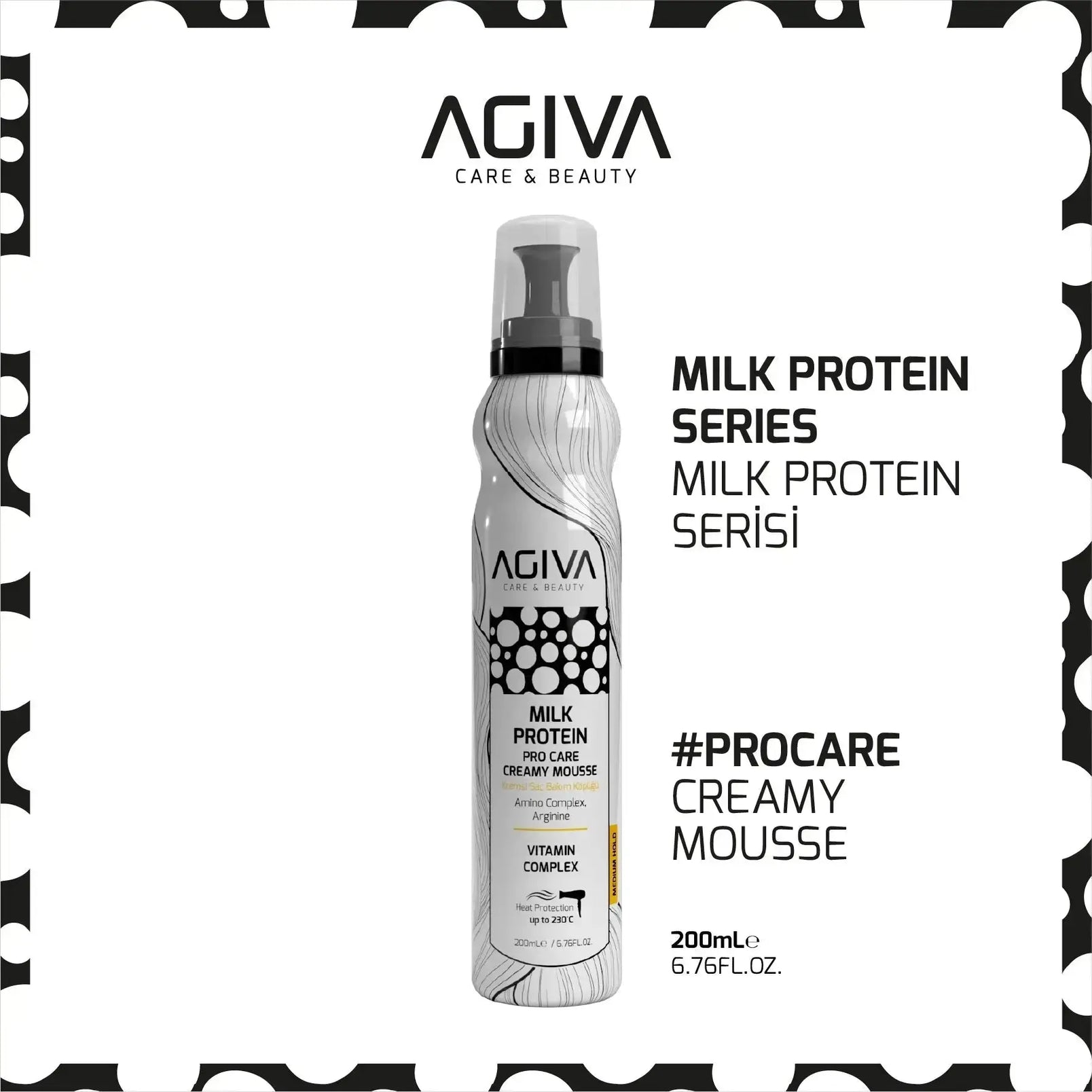 Milk Protein Pro Care Hair Mousse