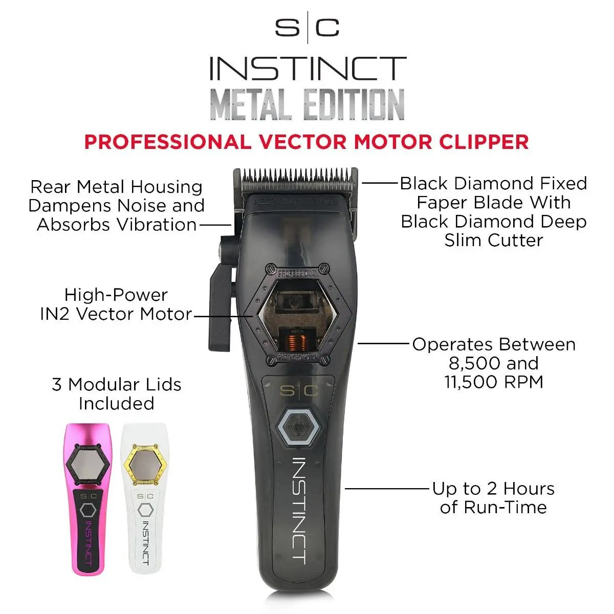 Instinct Metal Professional Hair Clipper Stylecraft