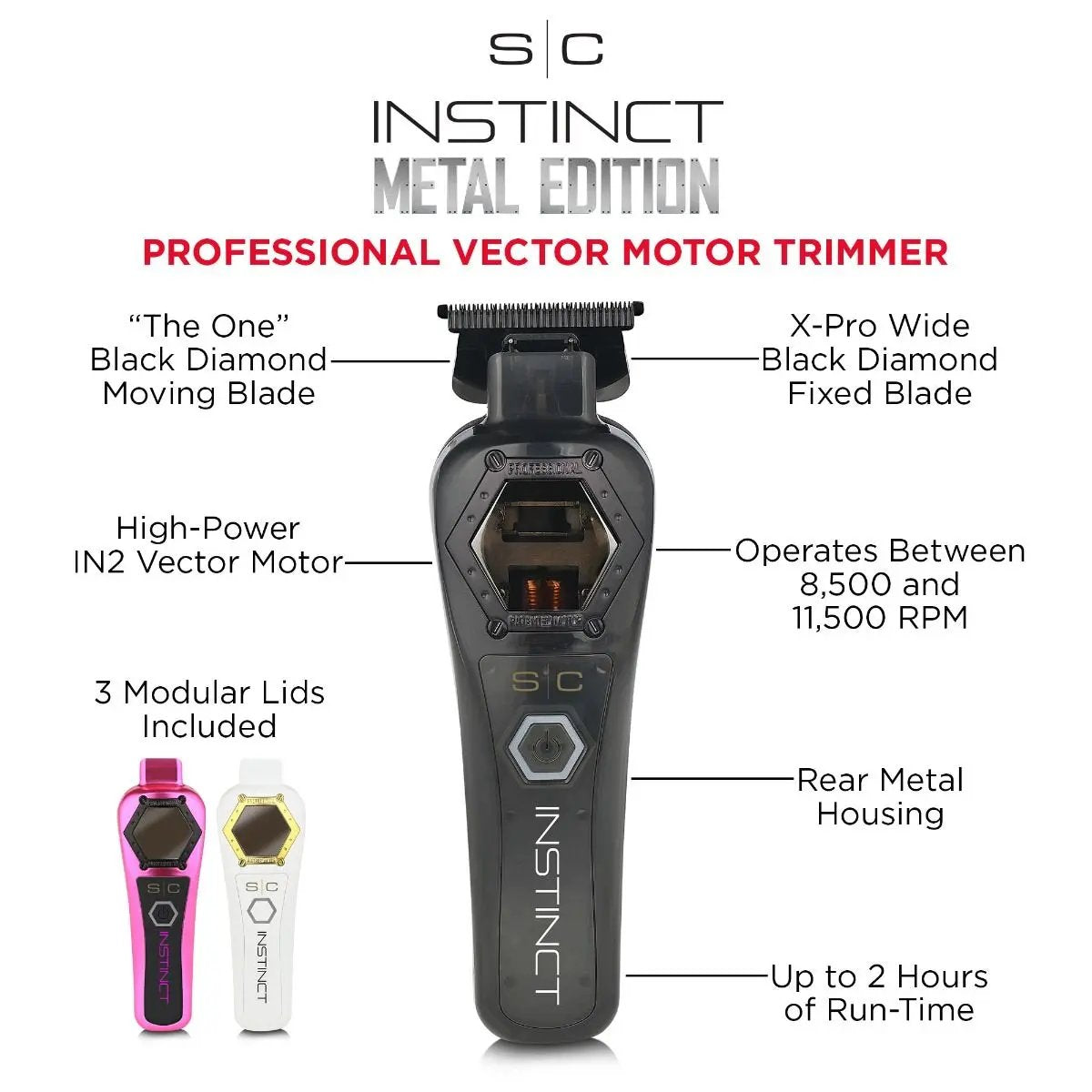 Instinct Metal Professional Hair Trimmer Stylecraft