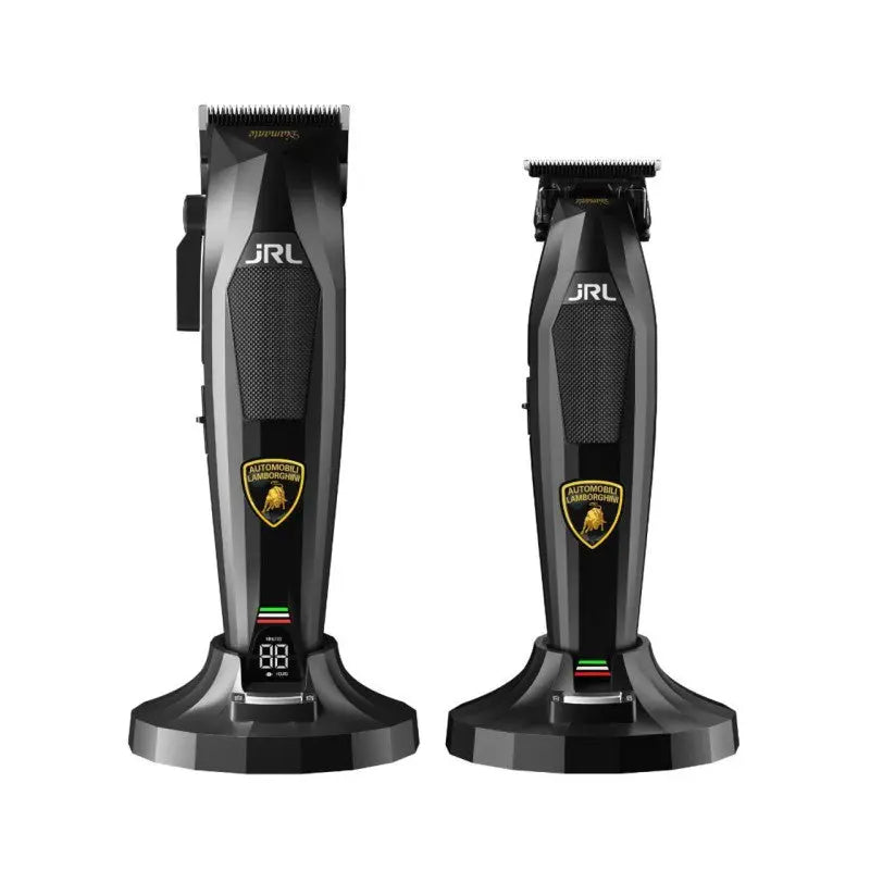 JRL Professional X Lamborghini Diamante Cordless Clipper and Trimmer Combo Black JRL