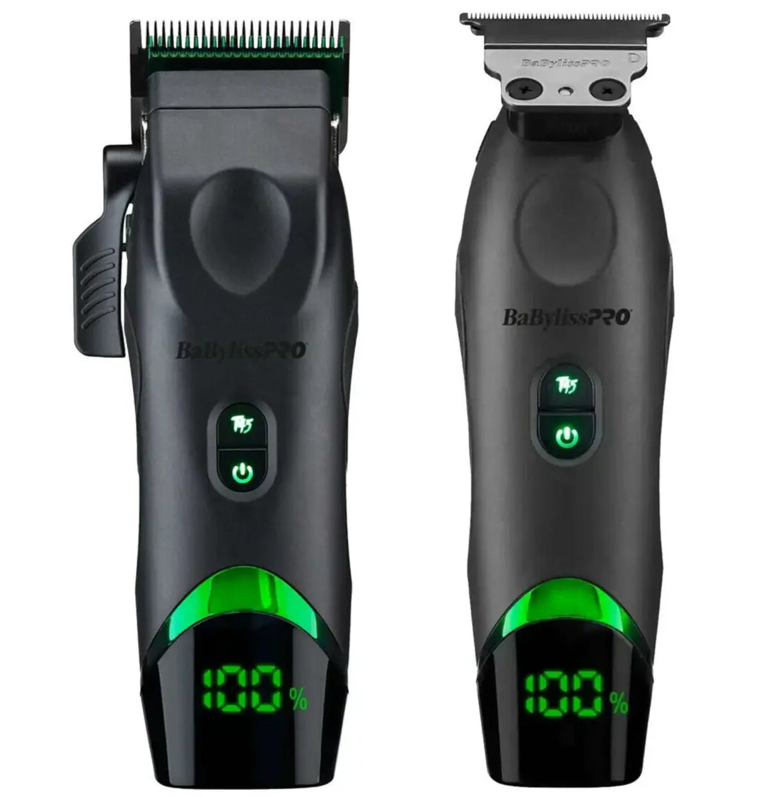 BaBylissPRO® X Tomb45® Wireless-Charging Clipper & Trimmer Duo - BarberCity
