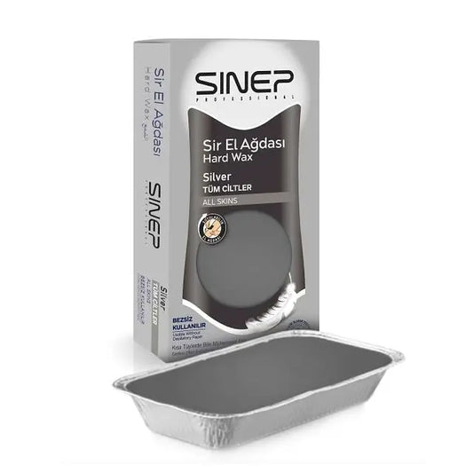 Sinep Professionell Hårdvax – Silver 400 g SINEP
