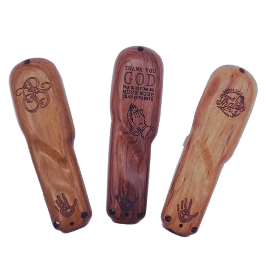 Handgjord Träkåpa BarberCity